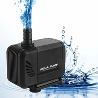 ultra silent submersible aquarium water pump for fish tank garden fountain hydroponics pond filter pumps with 2 nozzles 1500lh