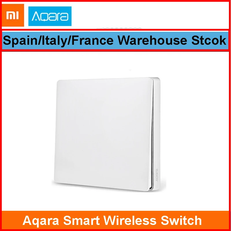 Оригинальный настенный выключатель Aqara умный светильник с управлением