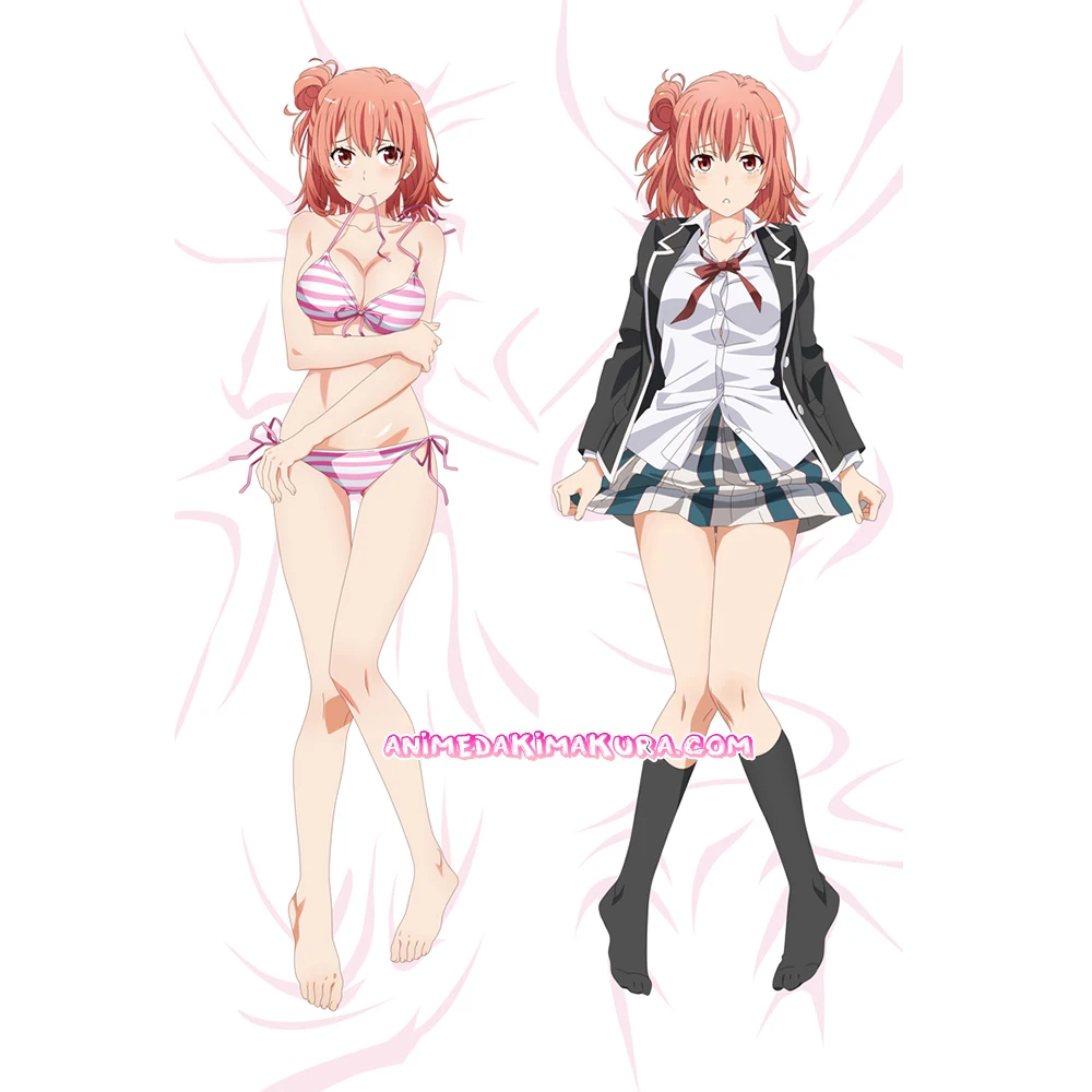 

My Teen Romantic Comedy SNAFU Yui Yuigahama Anime Girl Dakimakura Hugging Body Pillow Case Cover