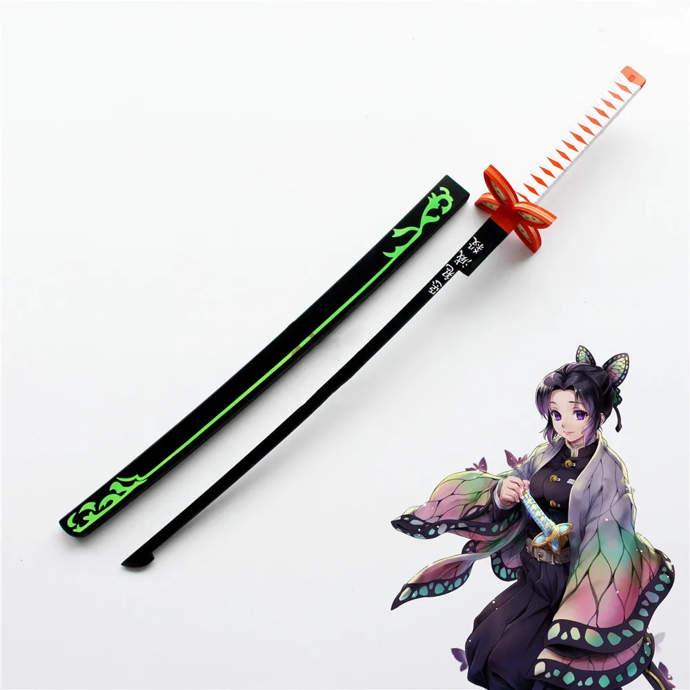 

Shinobu Kocho Prop Cosplay Replica Sword with Sheath Weapons Demon Slayer Kimetsu No Yaiba Cosplay Props for Halloween Christmas