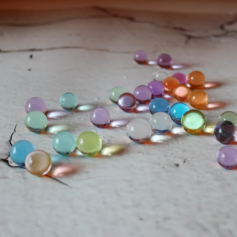 Шарики для воды разноцветные шарики из гидрогеля гелевые украшения дома