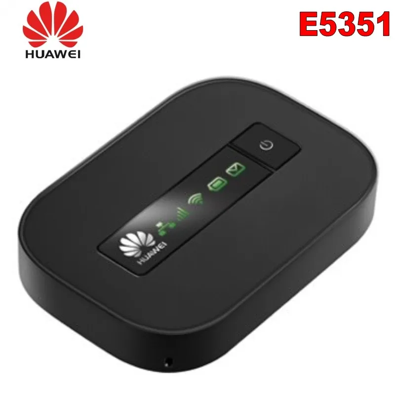 Разблокированный Huawei E5351 оригинальный лучший 3G портативный wi fi роутер со слотом
