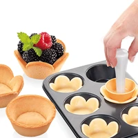 pastry dough tamper tart shell molds tart cutter flower shape dough cookie biscuit cutters set cupcake mold for muffin
