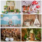 Пасхальный фон реквизит кролик яйцо Виниловый фон фотографии для фотосъемки ребенка постер фотозона Фотостудия