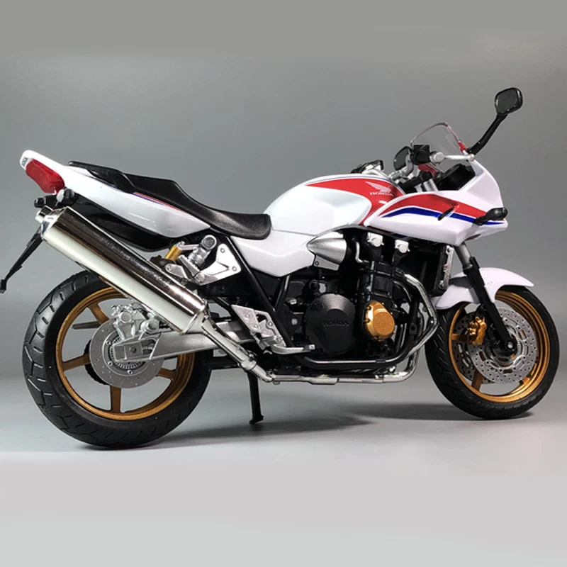 1:12 HONDA CB1300 японский уличный мотоцикл литье под давлением моделирование дисплей Модель Коллекция мальчик подарки на день рождения