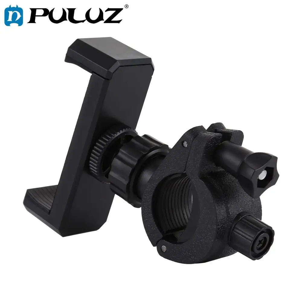 Адаптер PULUZ с креплением на Руль Телефона, зажим-кронштейн для записи видео на Youtube и прямых трансляций