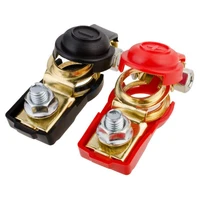 2pcs battery terminal heavy duty car vehicle quick connector cable clamp clip universal auto replacement parts