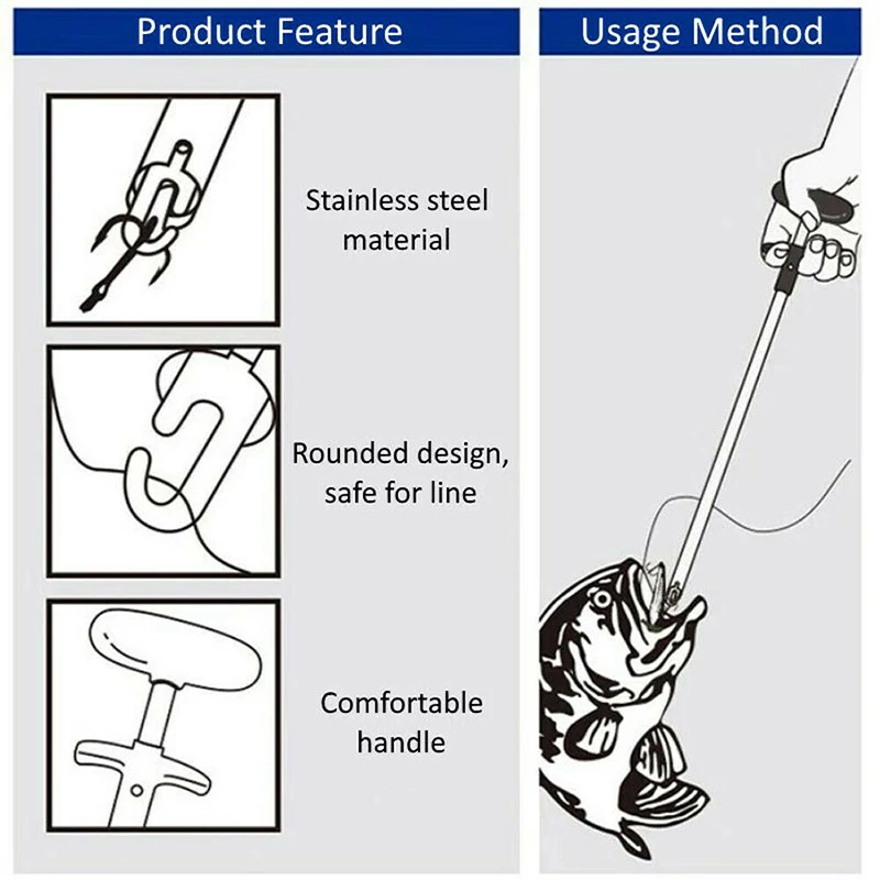 

Easy Fishing Hook Remover Fishing Tool Minimizing The Injuries Tools Tackle BHD2