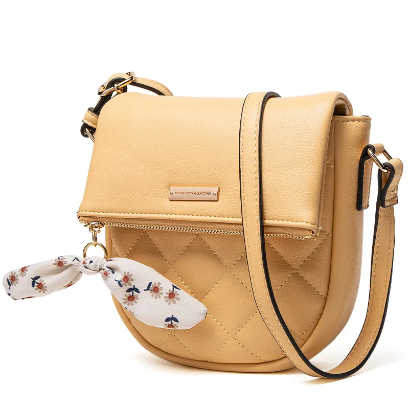 

Сумка кросс-боди Женская с бантом, повседневный саквояж на плечо, маленькая дизайнерская сумочка, чемоданчик большой вместимости