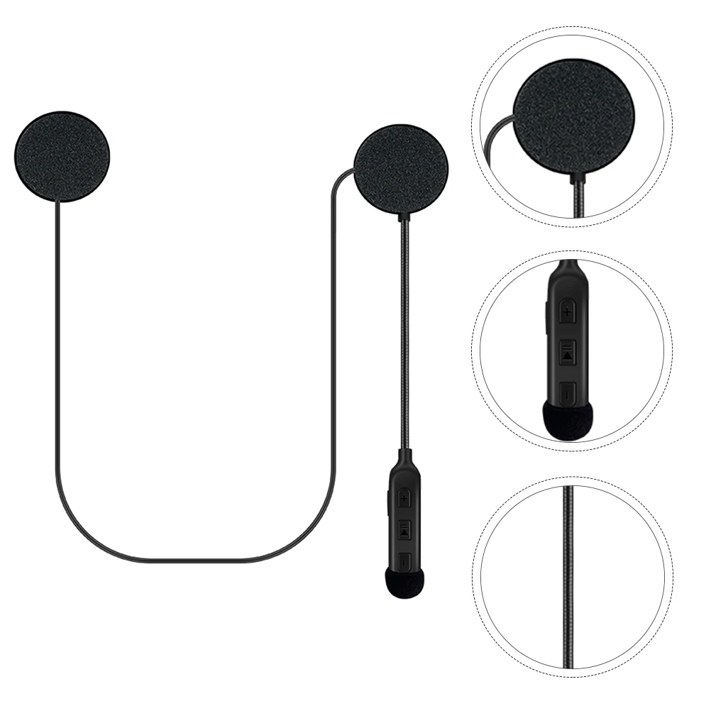 

Helmet Headphone Wireless Motorcycle Headset V4.2 Wireless Intercom Motor Bike Earphone Noise Reduction Microphone Mic