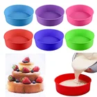 Женская 4, 6, 8 дюймов, силиконовая форма для выпечки, силиконовая форма для выпечки, для кондитерских изделий