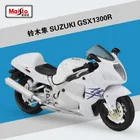 1:18 Maisto SUZUKI GSX1300R Коллекционная металлическая модель мотоцикла