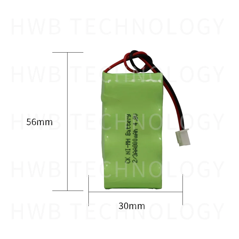 2pcs/lot ni-mh 2/3aa 4.8V rechargeable battery pack Fire emergency lighting Free shipping | Электроника
