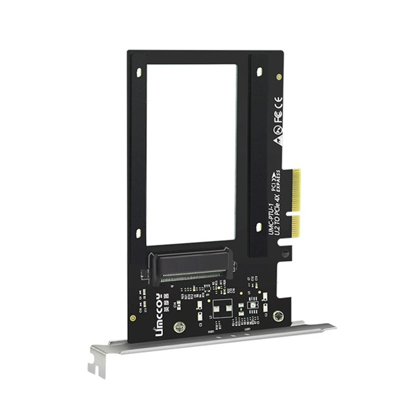 

PCIE Riser U.2 to PCI Express3.0 X4 Adapter Interface Gen3 Transfer Card Hard Drive Computer Components Expansion