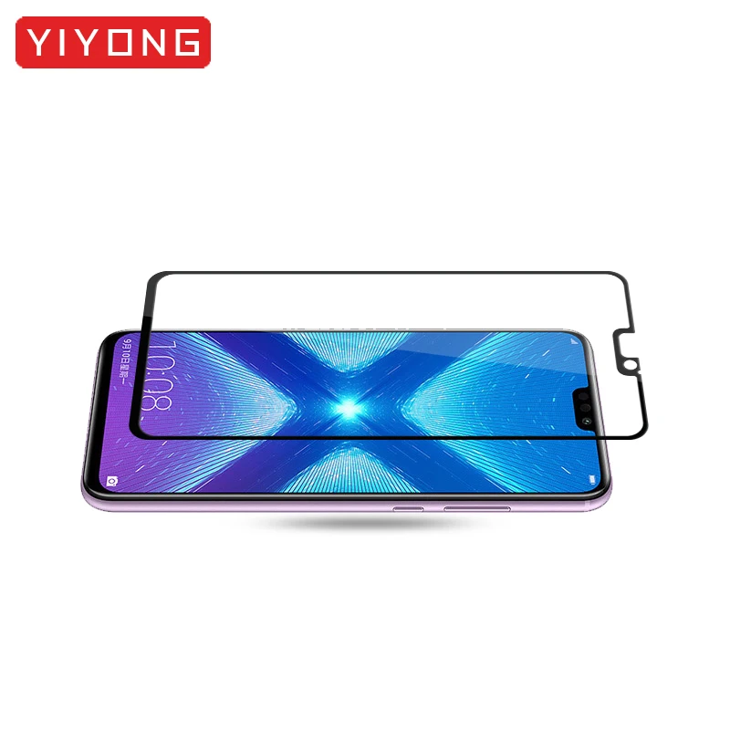 Полное покрытие YIYONG 9D для Huawei Honor 8x Max закаленное стекло Защита экрана 8A 8C 8S Honor8 8 Lite