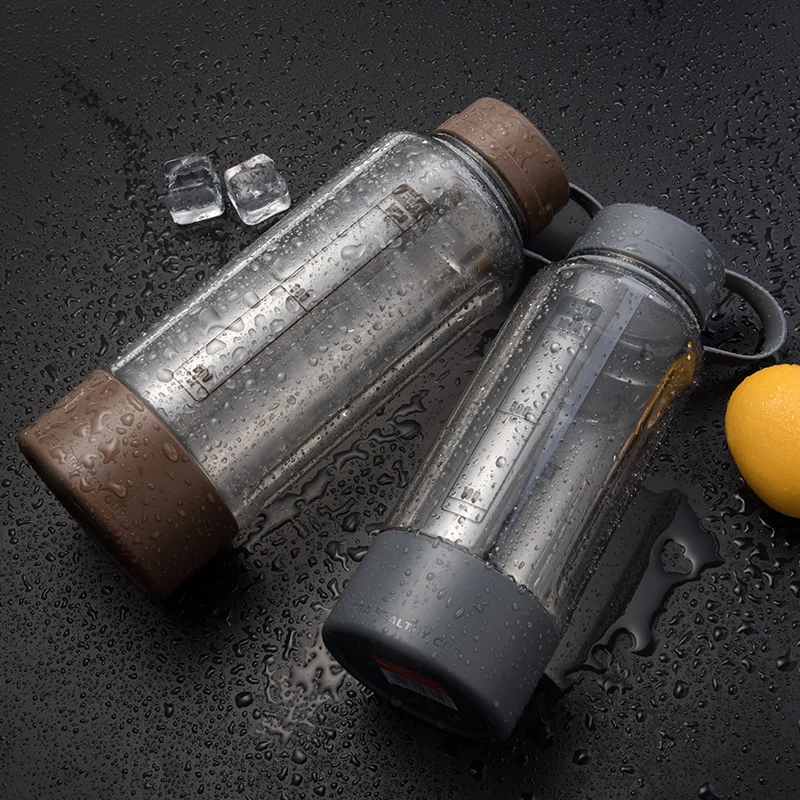 Туристическая термобутылка для воды стеклянный инфузер стеклянная портативная