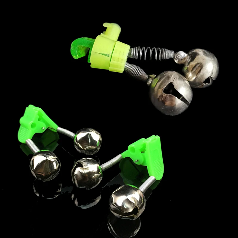 5 шт./лот сигнализатор для укуса рыбалки Удочка колокольчик зажим наконечник