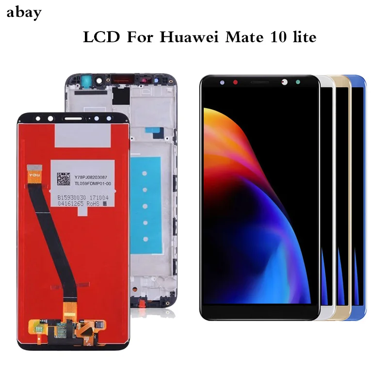 Сенсорный ЖК экран 5 9 дюйма для HUAWEI Mate 10 Lite G10 дисплей Nova 2i замена на замены с