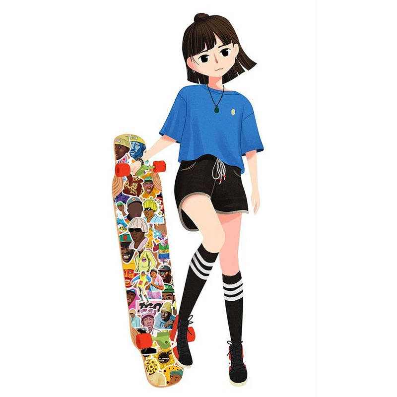 Наклейки для ноутбука мотоцикла скейтборда компьютера шт./упак. 10/30/50 мобильный