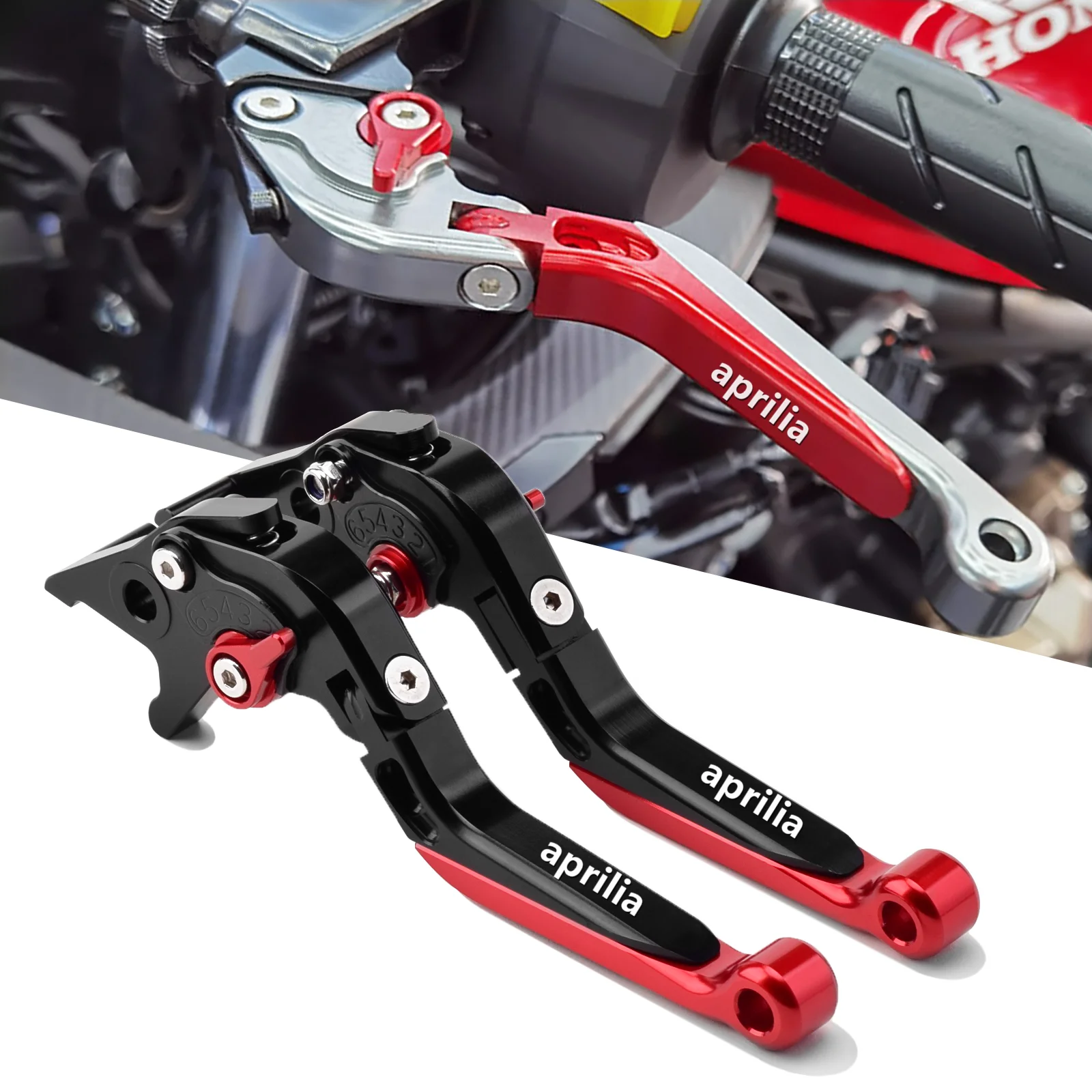 

Motorcycle Accessories Adjustable Brakes Clutch Levers Handle For Aprilia RS660 TUONO660 RS TUONO 660 2020 2021 2022 2023