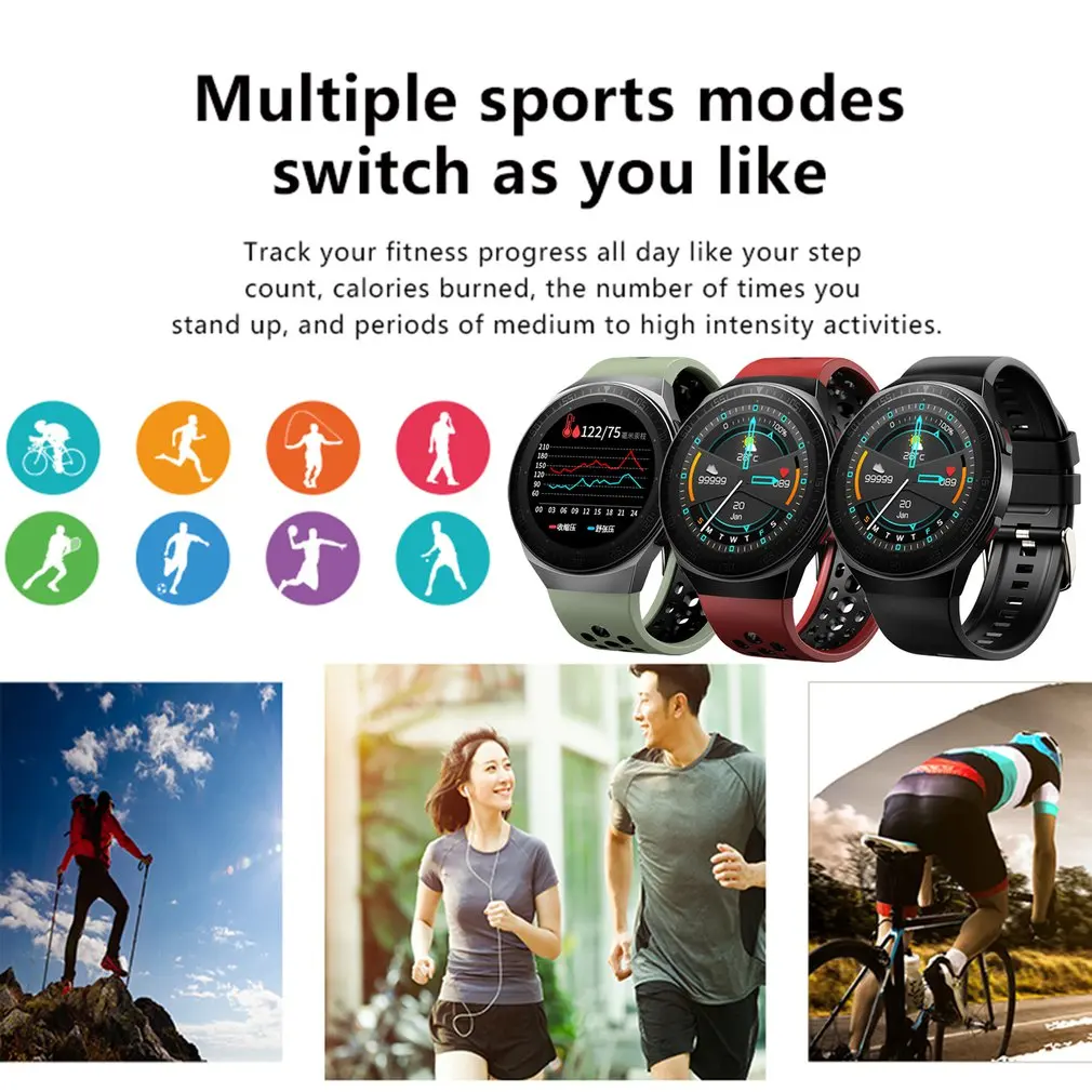

MT3 8G Smart Watch Wireless Call Full Touch Screen Waterproof Smartwatch Memory Music Recording Function Sports Bracelet