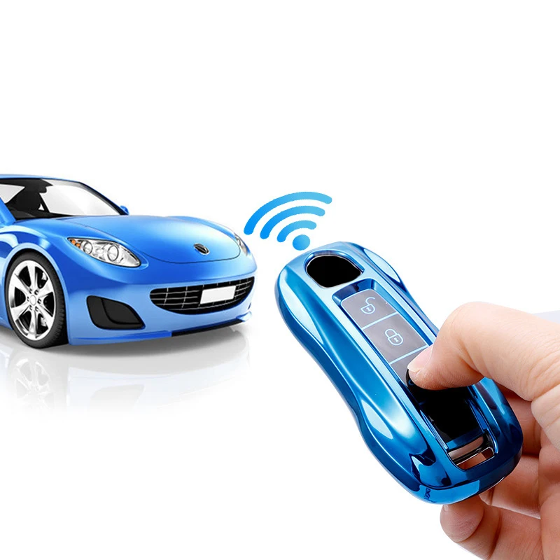 Чехол для ключей новинка чехол из ТПУ porsche panamera macan boxster cayenne 971 911 718 9YA