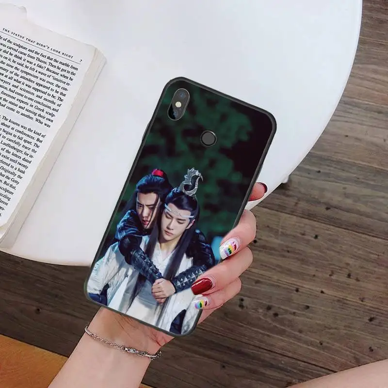 

The Untamed xiaozhan wangyibo Custom Soft Phone Case For Xiaomi Redmi Note 4 4x 5 6 7 8 pro S2 PLUS 6A PRO coque shell