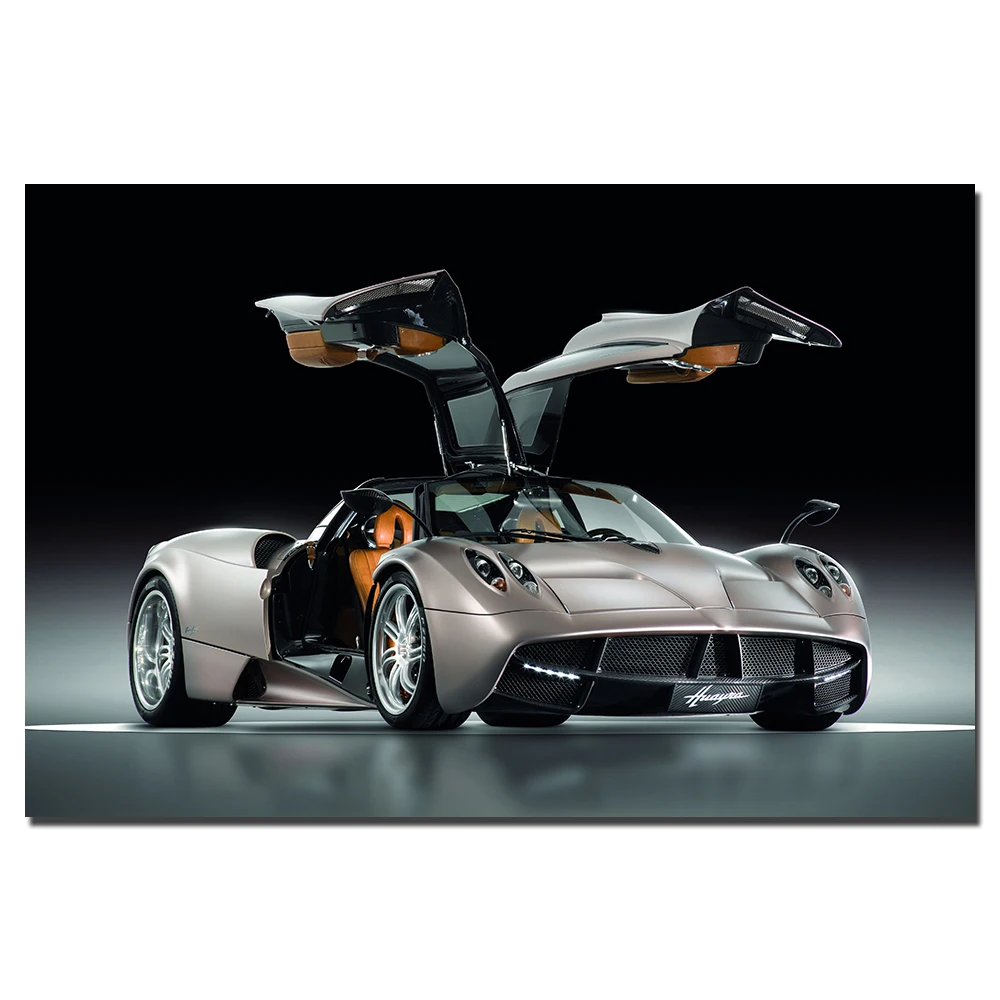 

Плакаты Pagani Huayra Supercar, принты на холсте, картины с рамкой, настенное искусство, украшение для дома