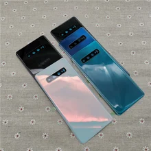 Rear Back Cover For Samsung Galaxy S10 Back Housing Battery Cover Case For Samsung S10 Rear Door Case Replacement G973F G973