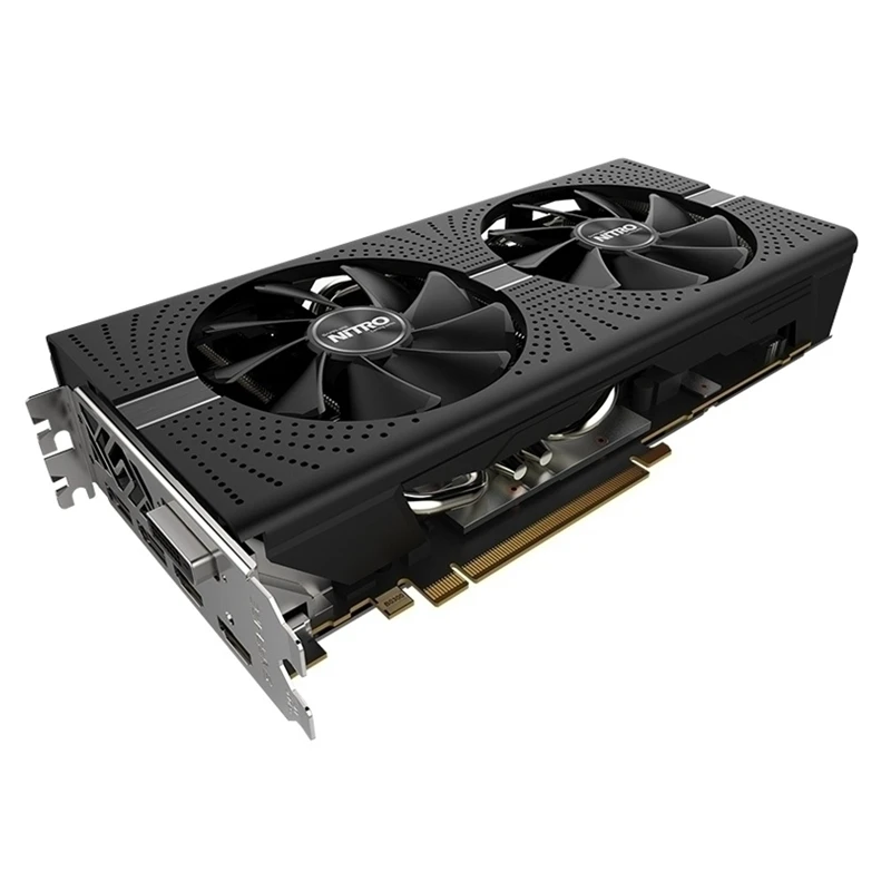 Видеокарты SAPPHIRE Radeon RX 580 8 ГБ графический процессор AMD RX580 видеокарты Nitro +