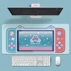 Милый детский коврик для мыши, компьютерная клавиатура, Настольный коврик, большой милый геймерский коврик для мыши, розовый мультяшный коврик для ноутбука для девочек, ковер