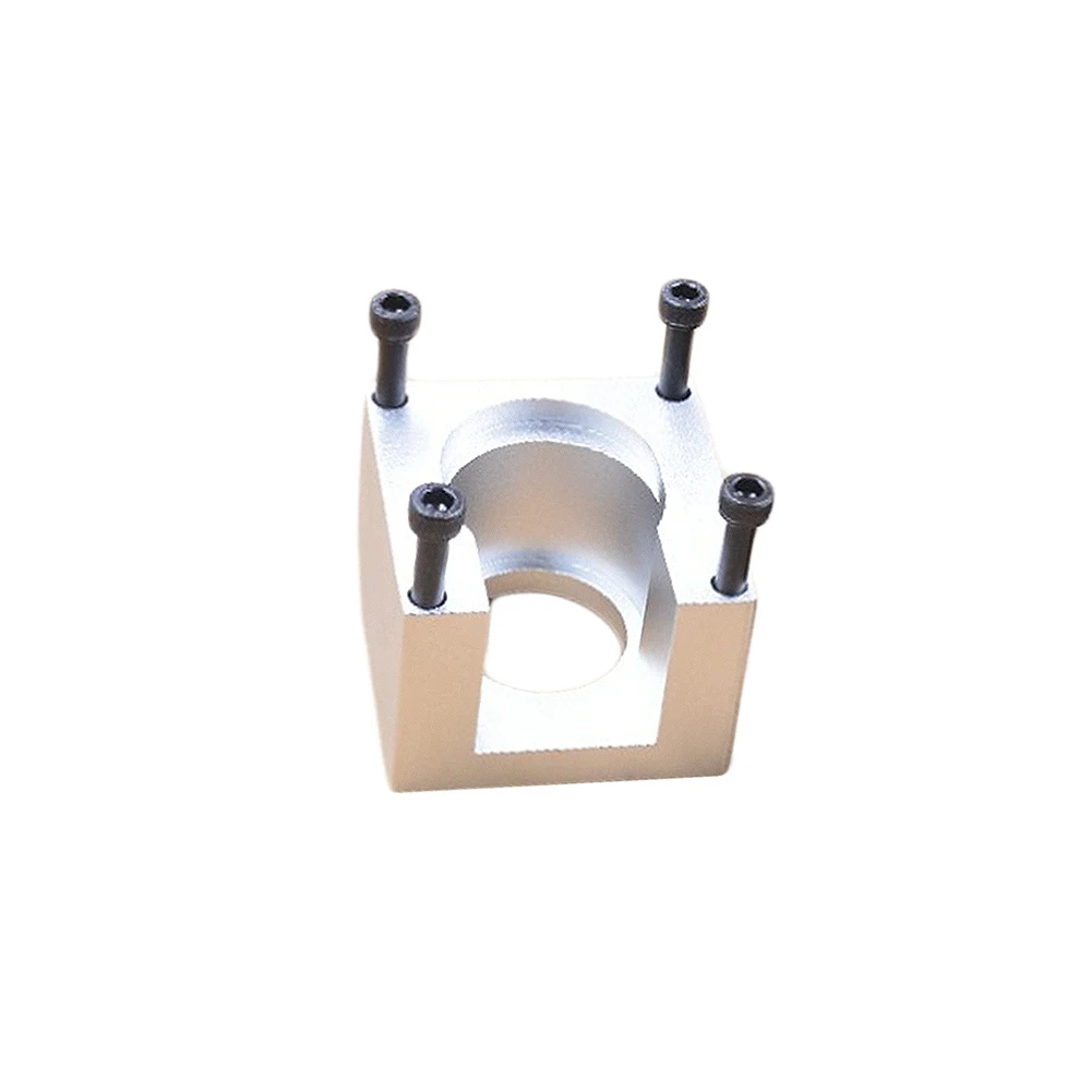 

1Pcs Mounting Bracket With 4 Pcs Mounting Screws Aluminium Alloy For Nema 23CNC Stepper Motor Clamp Router Machines
