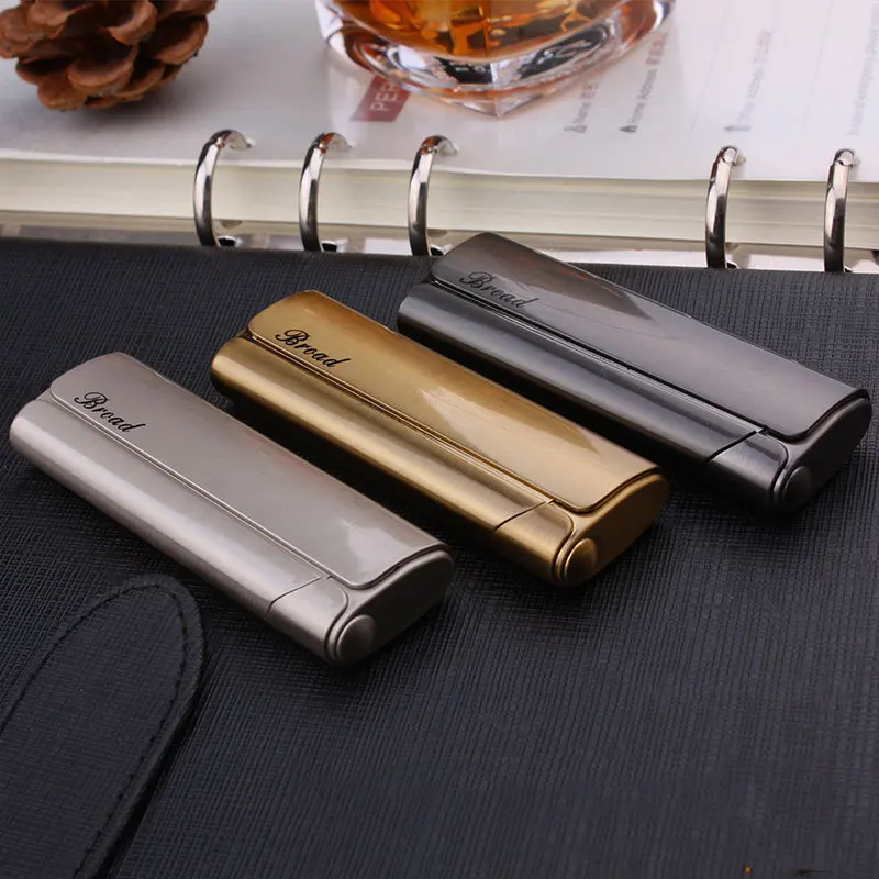 Газовый легкие металлические зажигалки курительных принадлежностей фонарь