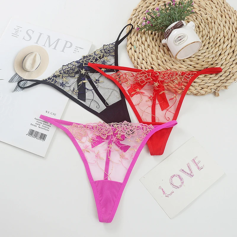 Новинка женское сексуальное нижнее белье прозрачные трусики бесшовное стринги