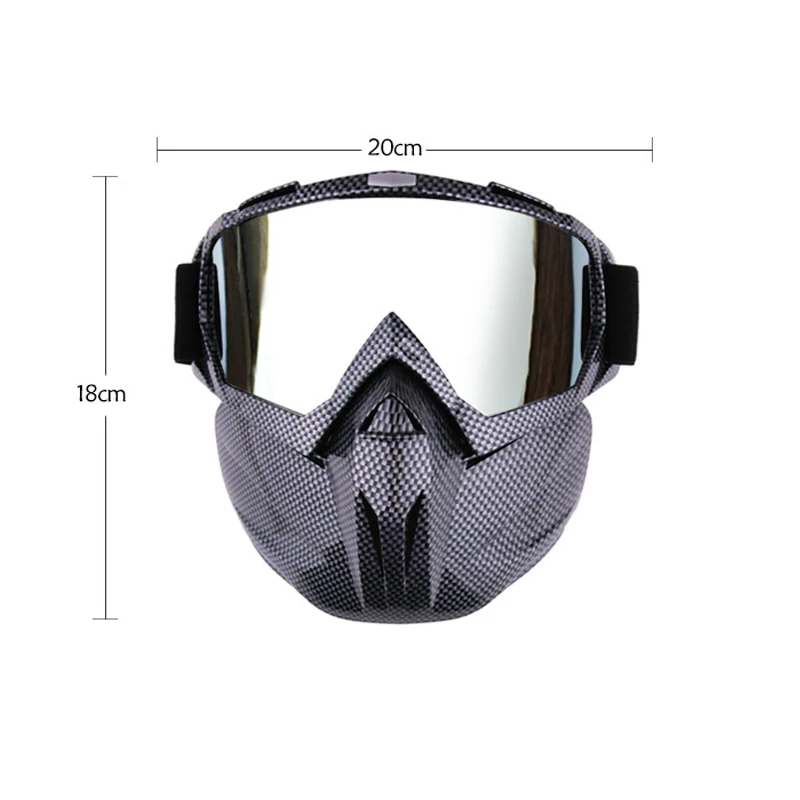 

Skiing Goggles Modular Mask Detachable Mouth Filter Men Women Ski Snowmobile Snowboard Eyewear Snow Winter Ski Glasses 13 Colors