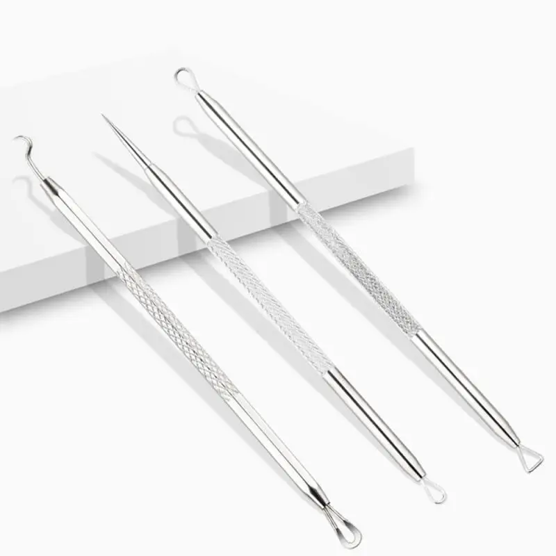 1 шт. уход за кожей Нержавеющая сталь для удаления черных точек прыщей зажим