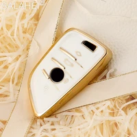 4 buttons tpu keychain car remote key fob case cover for bmw x1 x3 x5 x6 x7 1 3 5 6 7 series g20 g30 g11 f15 f16 g01 g02 f48