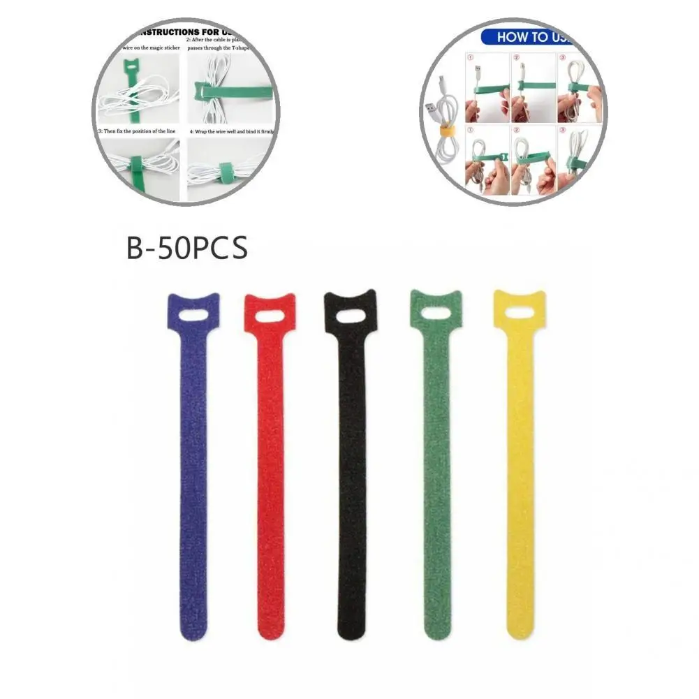 

Wire Ties Strong Cable Ties Random Color Easy to Use High-quality Cable Ties Fasteners Wire Zip Strap