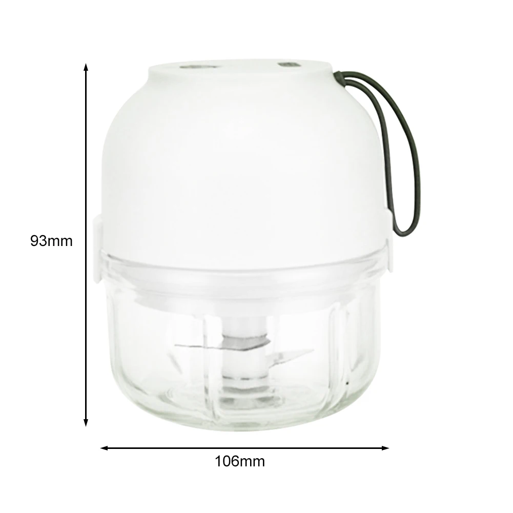 

Mini Wireless Electric Meat Grinder Garlic Vegetable Chopper Crusher Multifunctional Kitchen Garlic Pounding Machine Food Mixer