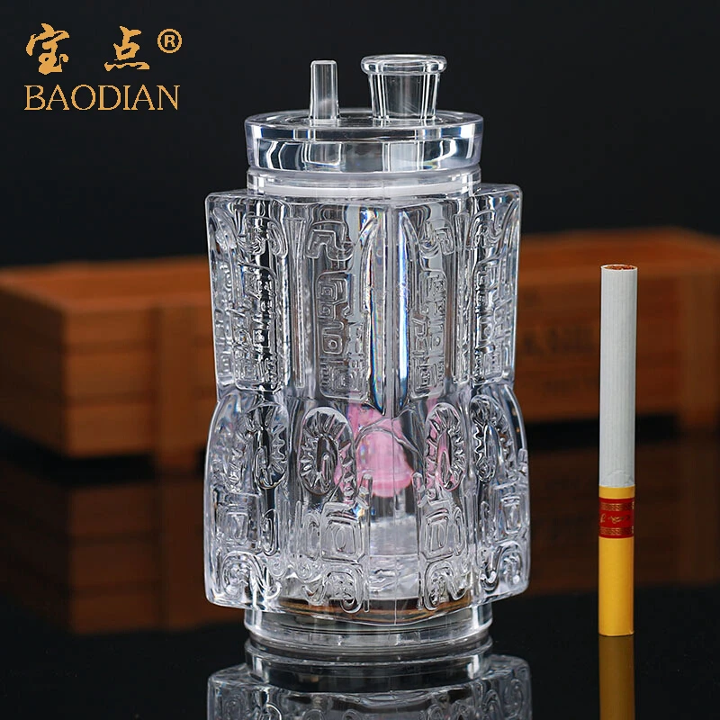 

With lamp kettle double filter pipe smoke / cigarette dual-use kettle to send a full set of accessories filter cigarette butt