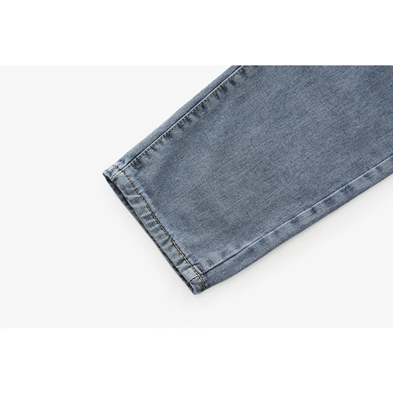 

yocalor Casual High Waist Women Jeans Slim Waist Harem Denim Pants 2020 Spring Summer Jeans Trousers Female Good Quality