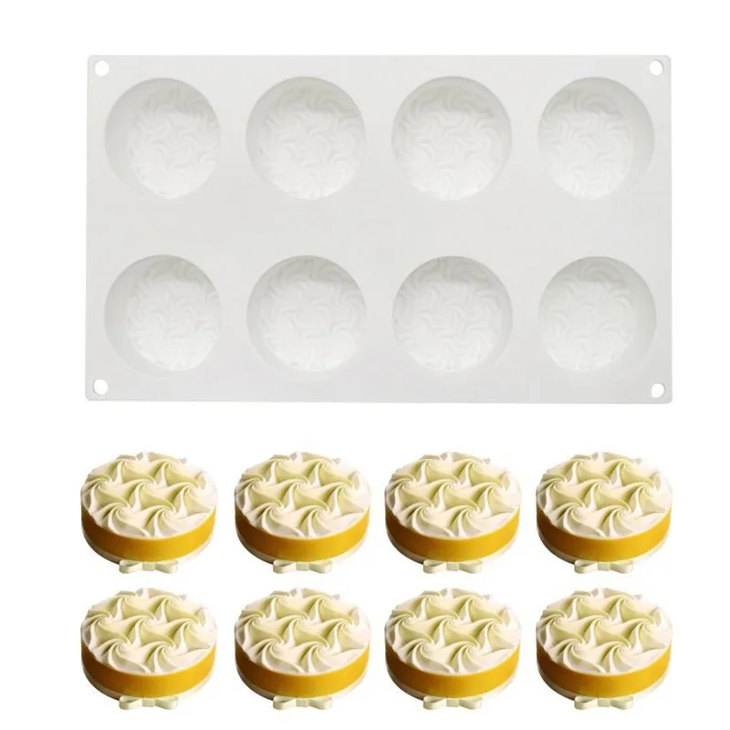 Силиконовый цветок Форма для торта Шоколадное Мыло конфет желе противень