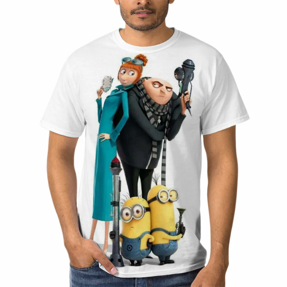 

Summer Men And Women Cool Short Sleeves , Popular Movie Cartoon Characters 3d-printed Breathable Loose Simple Tops
