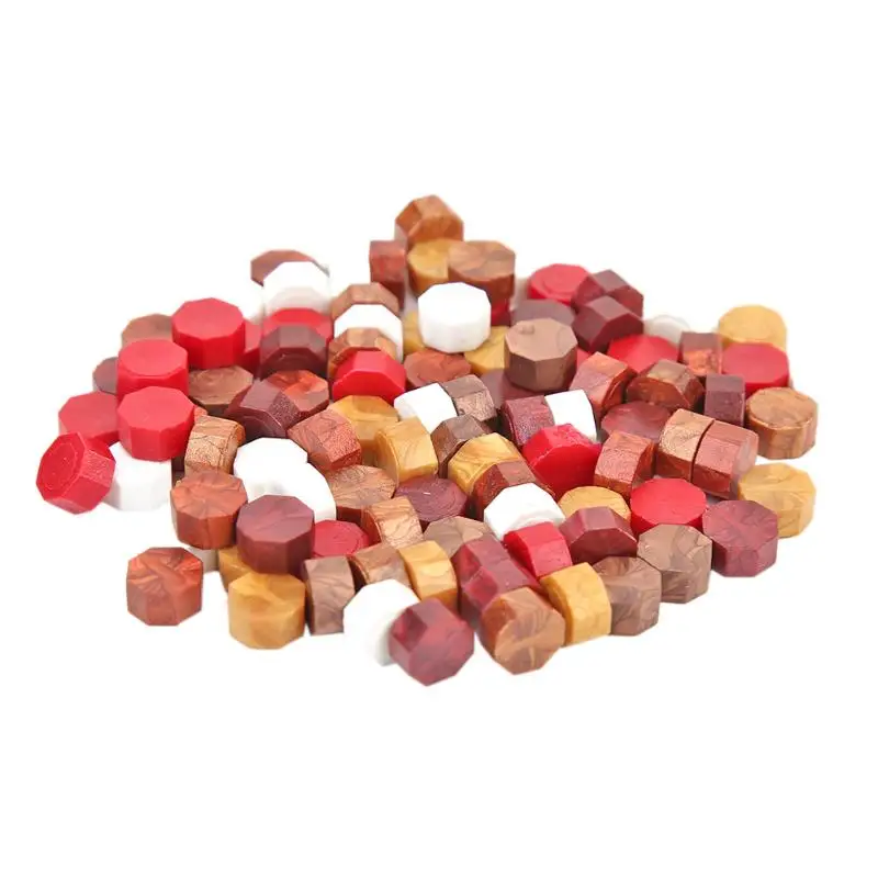 100 шт уплотнительные восковые бусины Ретро огонь картина уплотнительный воск