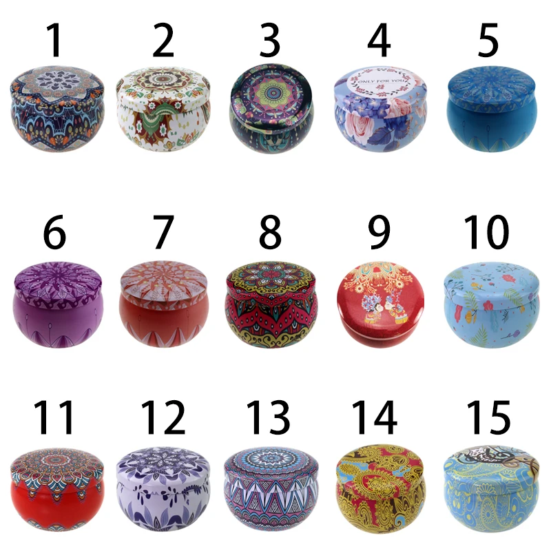 Чехлы для хранения цветов с принтом банки свечей самостоятельного изготовления