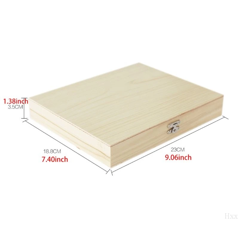 

New 100-Places Digital Microscope Slides Storage Box Biological Wooden Piece Case with Numbered Slots Contents Sheet