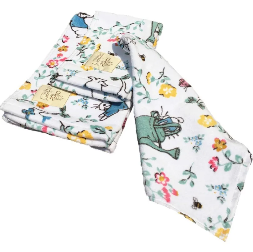 

Cotton gauze bath towel cut pile Terry children's adult square towel