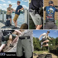 waterproof cargo tactical shorts male men urban military shorts outdoor camo breathable quick dry pants summer casual shorts