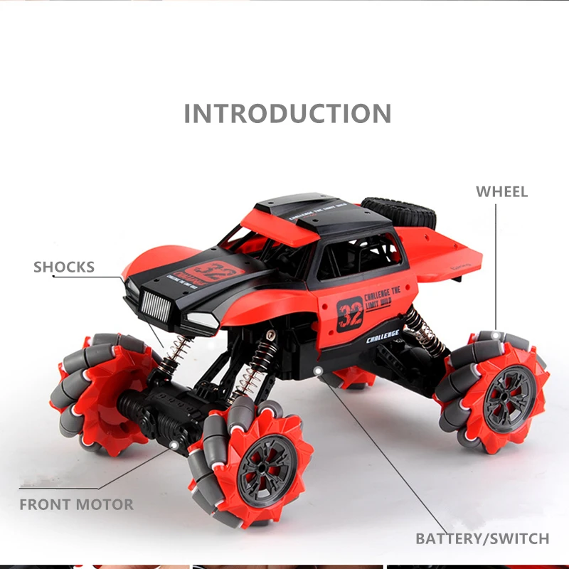 Автомобиль с дистанционным управлением AZMA 2 4G 1:16 Игрушечная машина 4WD для