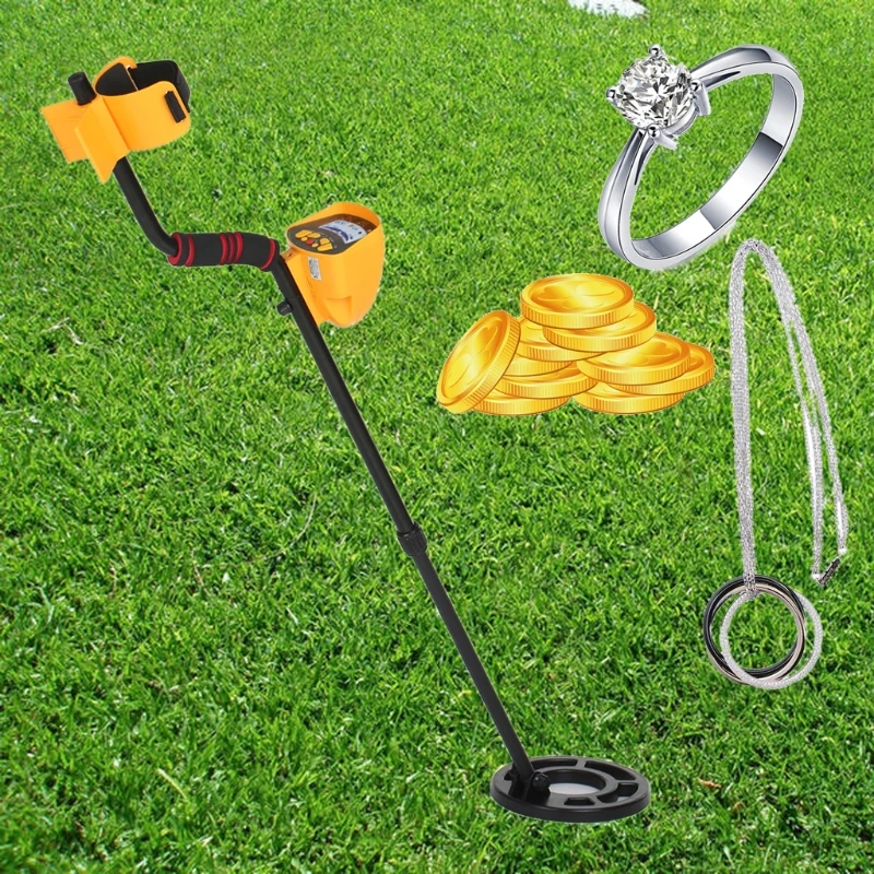 

MD9020C Professional Portable Waterproof Underground Metal Detector Coin Metal Treasure Hunting Tool Gold Digger Finder